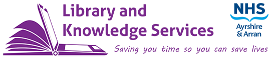 NHS Ayrshire & Arran Library and Knowledge Services logo
