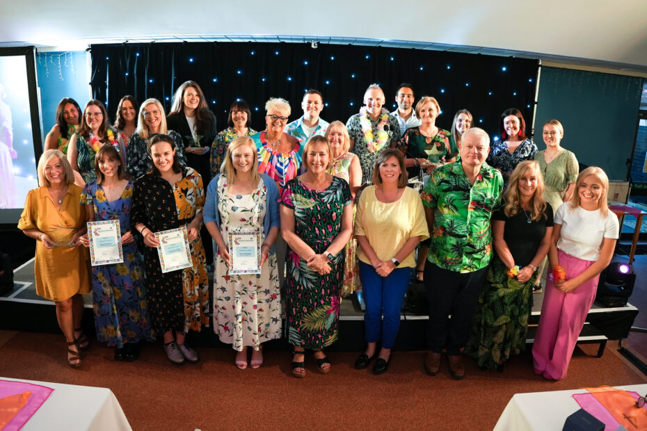 Group photo of all the winners